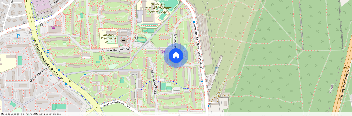 ul. Kosmowskiej, Północ, Częstochowa, śląskie