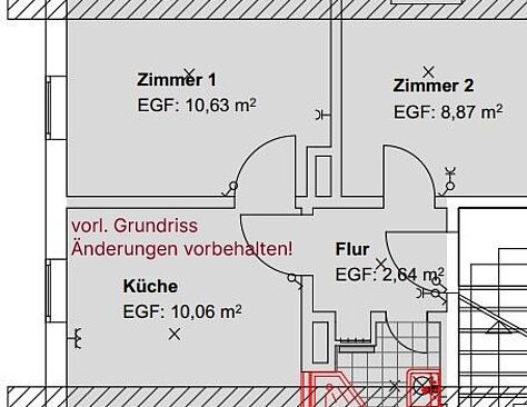 Singlewohnung im Forstfeld! - Photo 1