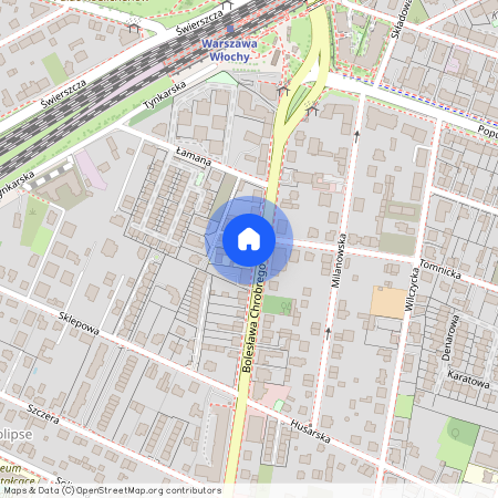 ul. Bolesława Chrobrego, Stare Włochy, Włochy, Warszawa, mazowieckie