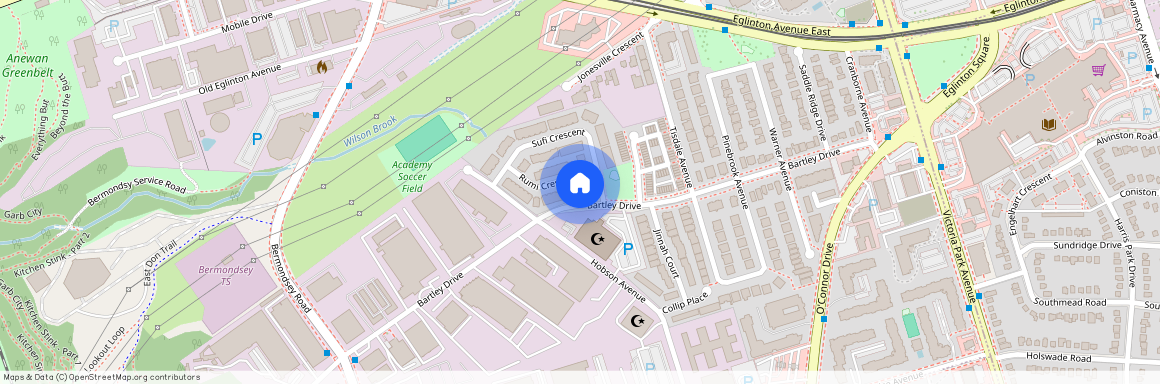 132 Bartley Drive, Toronto