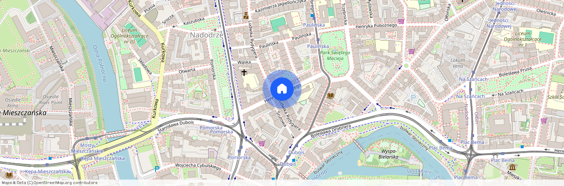 ul. Henryka Brodatego, Nadodrze, Śródmieście, Wrocław, dolnośląskie