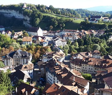 FRIBOURG - ROUTE DES ALPES 2 - CHARMANT 2.5 PIECES MANSARDE - Photo 6