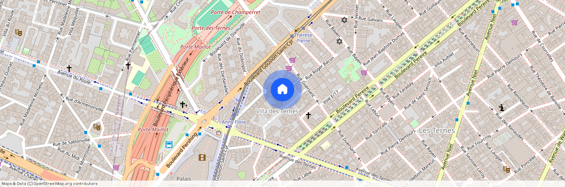 Ternes-Maillot, Paris 17Ème