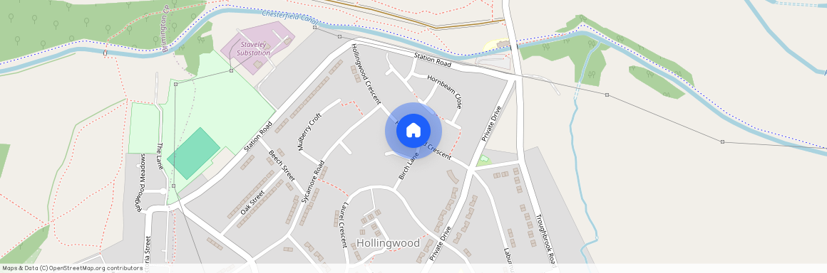 Hollingwood Crescent, Chesterfield