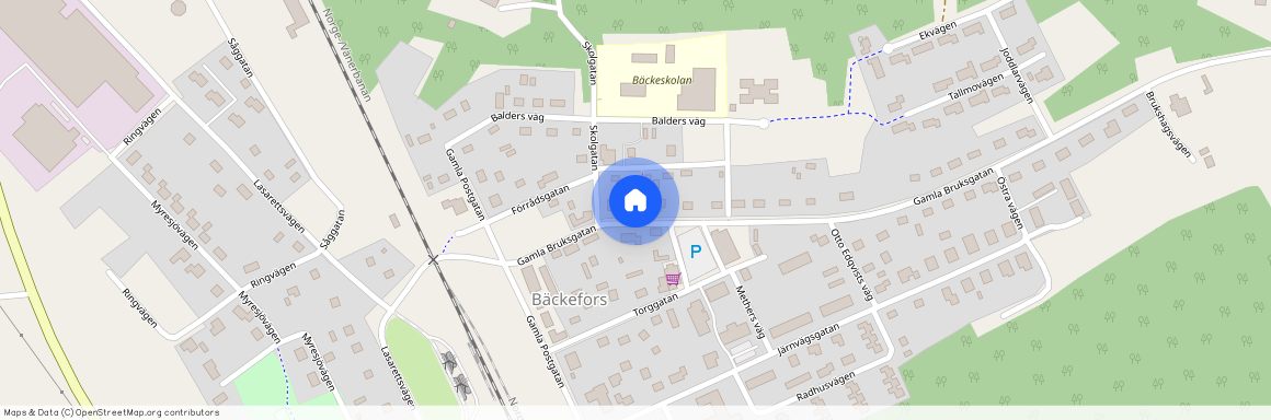 Gamla Bruksgatan 13, Bäckefors