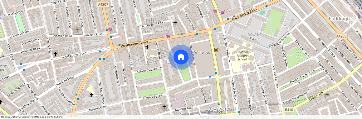GARDEN HOUSE, KENSINGTON GARDENS SQUARE, London, W2