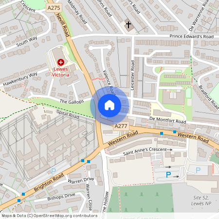 De Montfort Road, Lewes BN7 1ST