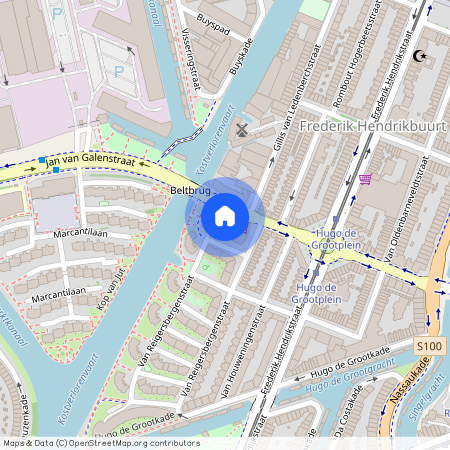 Tweede Hugo de Grootstraat 73, Frederik Hendrikbuurt-Zuidwest, 1052MA, Amsterdam