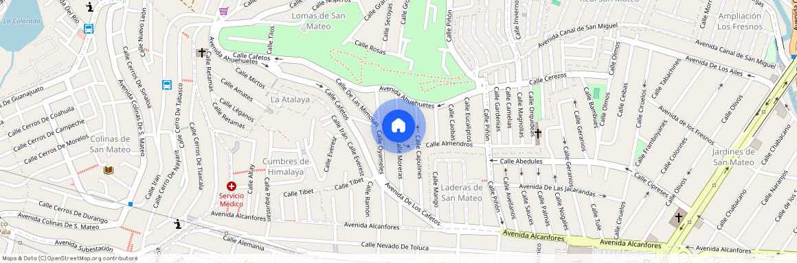 Calle Moreras, Pedregal de Echegaray, Naucalpan de Juárez, Estado de México, 53200, México