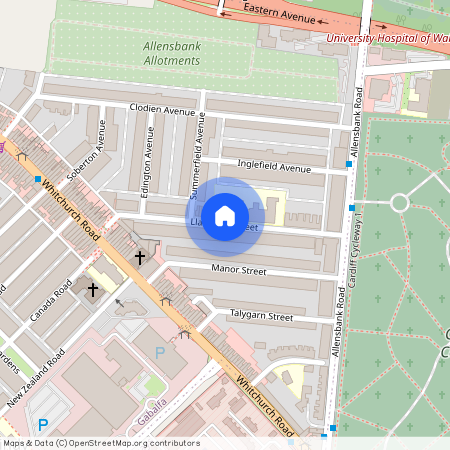 Llanishen Street, Cardiff, Cardiff (County of), CF14