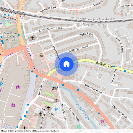 Belmont Hill, Lewisham, Blackheath, London, SE13 5BD