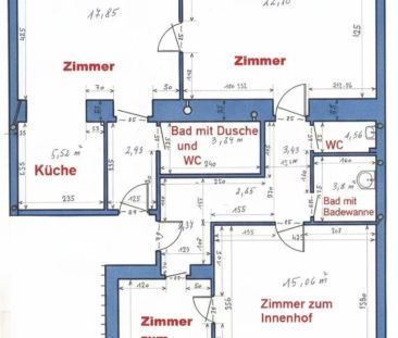 MARGARETENSTRASSE | 4 ZIMMER-WOHNUNG 90m² | 2 BÄDER | 2 WC | 2.STOC... - Foto 4