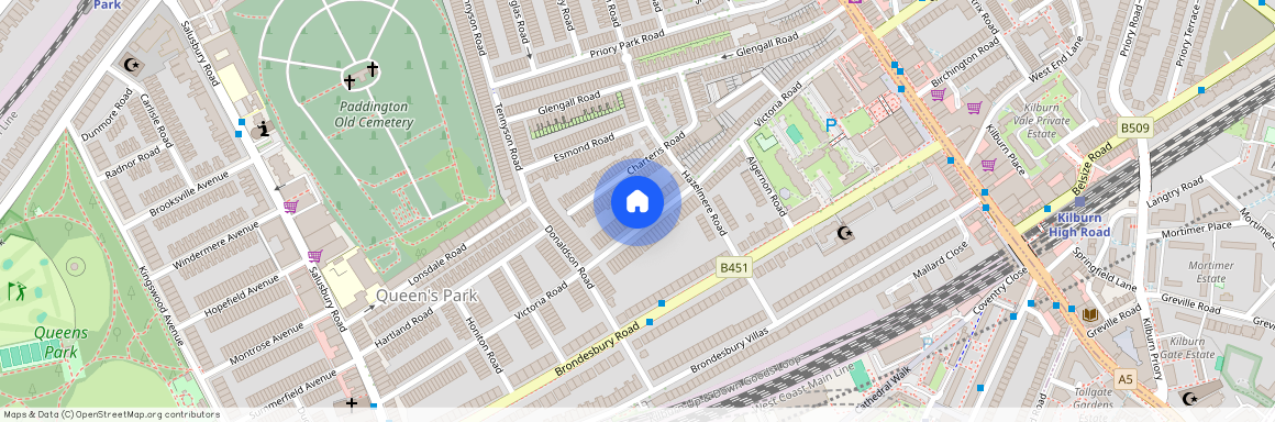 Victoria Road, Queen's, NW6