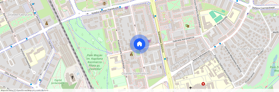 ul. Wolności, Stalowa Wola, stalowowolski, podkarpackie