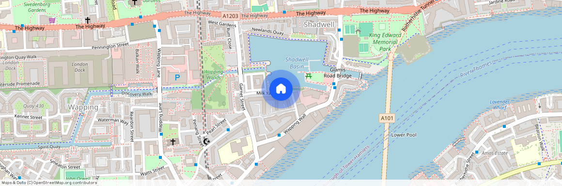 Riverside Mansions, Milk Yard, Wapping, E1W