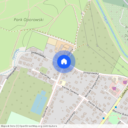 ul. Jordanowska, Oporów, Fabryczna, Wrocław, dolnośląskie