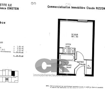 Location Appartement 1 pièce 19m² METZ 57050 - Photo 5