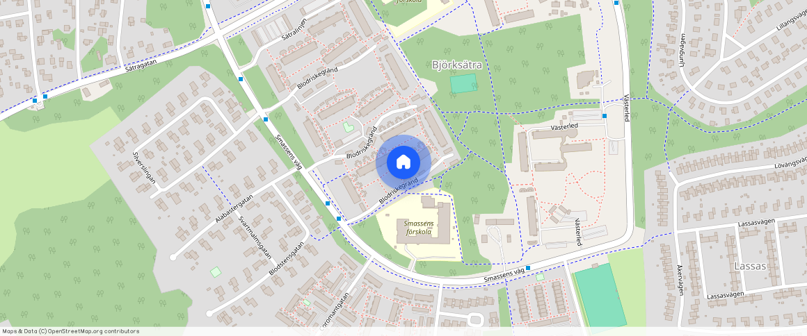 Björksätra, Sandviken, Gävleborg, Blodriskegränd 8 A