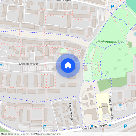 Sandstensvägen 96, Jordbro