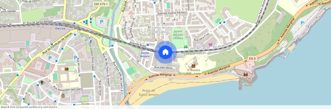 Rua Gonçalo Mendes da Maia, Oeiras, Portugal, Oeiras e São Julião da Barra, Lisbon 2780-323