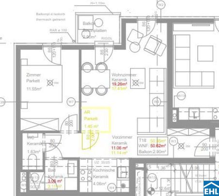 Neubau: Moderne 2-Zimmer-Wohnung mit Balkon & Tiefgarage - Photo 1