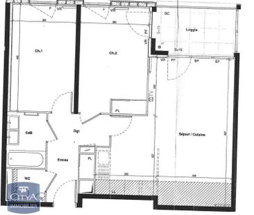 Location Appartement 3 pièces 63m² CHESSY 77700 - Photo 6