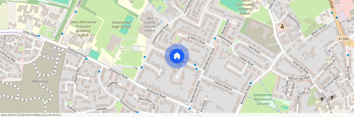 St. Peters Road, Stowmarket