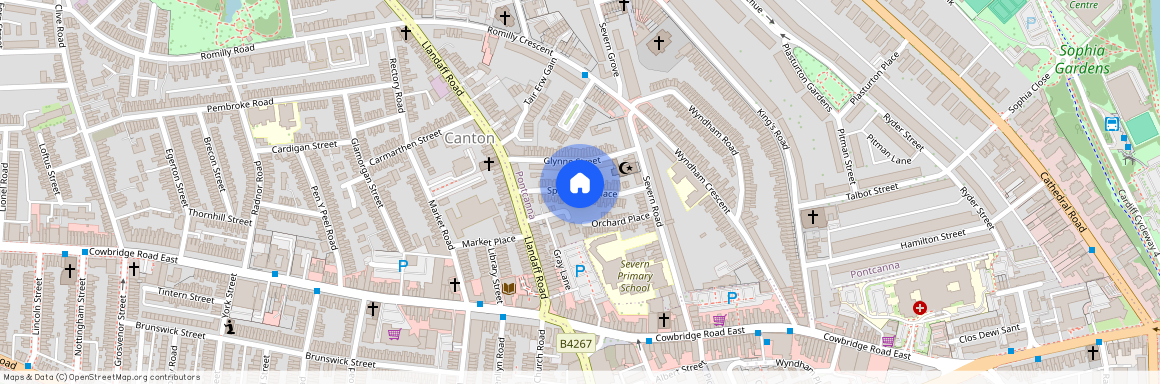 Springfield Place, Cardiff, Pontcanna