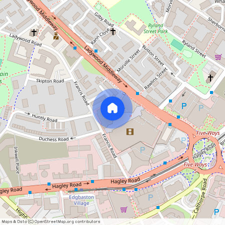 3/F, Duplex, The Red Apartment, Broadway Plaza, 18 Francis Road, Birmingham, B16 8SU