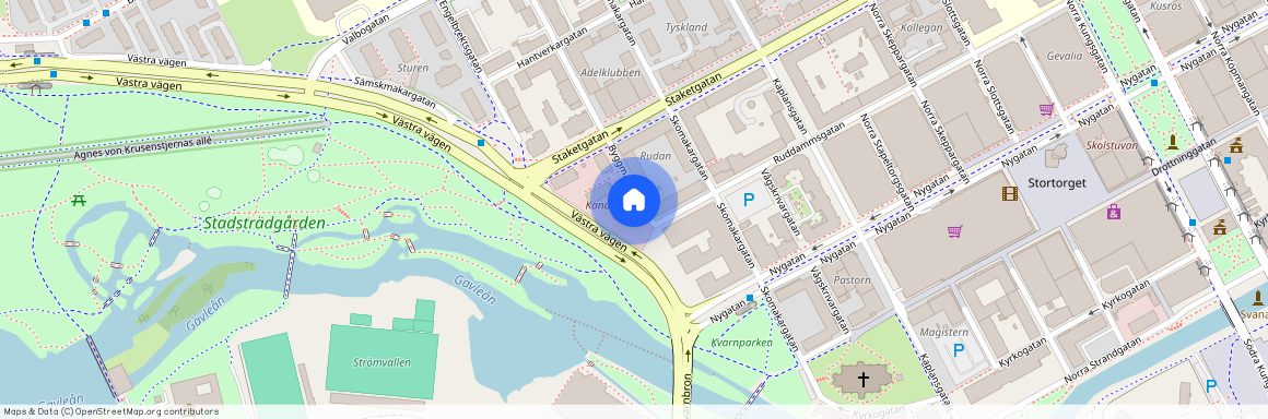 Byggmästargatan 1, Gävle