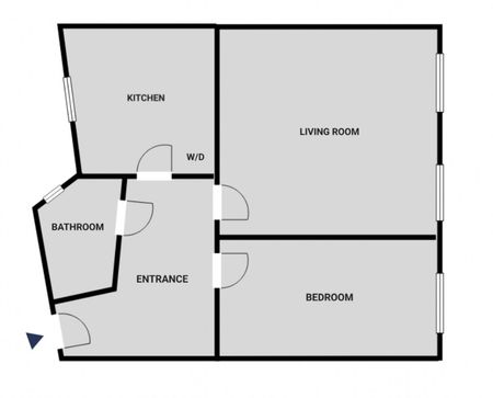 2.5 Zimmer, 48 m², 3. Stock - Photo 2