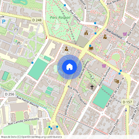 Rue Camille Desmoulins, Francja, Cachan