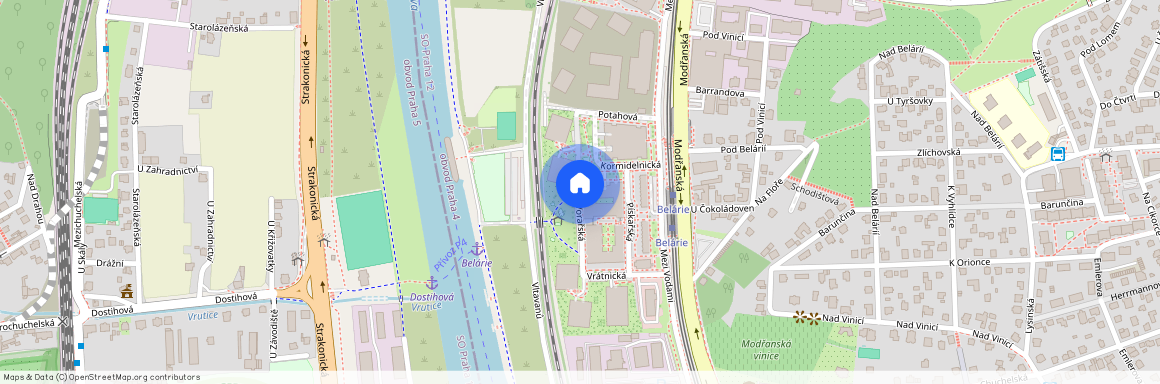 Vorařská, Praha 4 - Modřany