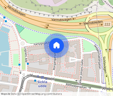 Rorgängargatan 28, Södra Hammarbyhamnen - Foto 1