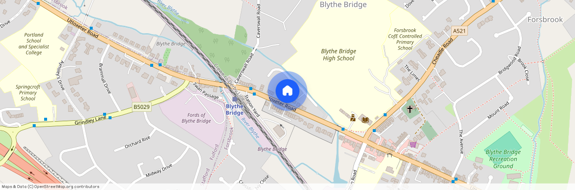 Millbrook Gardens, Blythe Bridge, Stoke-on-Trent, ST11