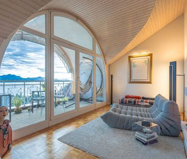 Magnifique appartement en attique de 5 pièces avec vue sur le lac - Photo 1