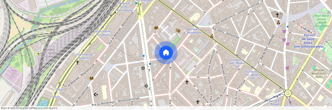Rue de Bosnie, 35, 1060, Saint-Gilles