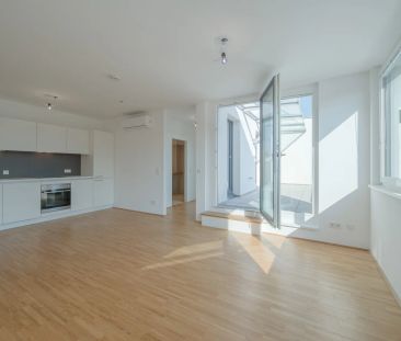ab 1.11.: 3-Zimmer-DG-Wohnung mit Dachterrasse und Loggia! - Photo 2