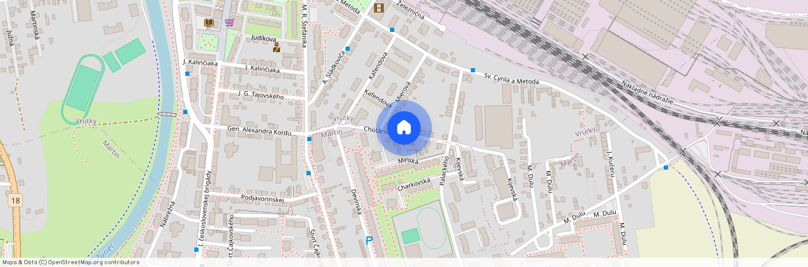 Chotárna, Martin, okres Martin