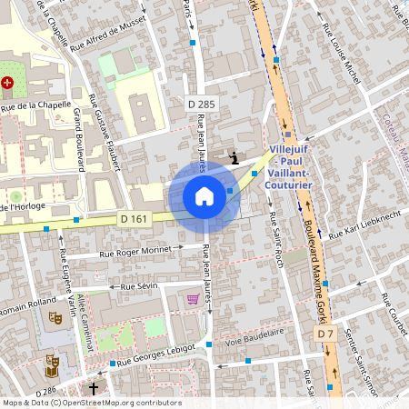 Rue Jean Jaurès, Francja, Villejuif