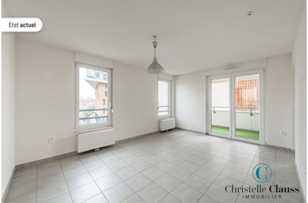 Appartement - STRASBOURG - 63m² - 2 chambres - Photo 5