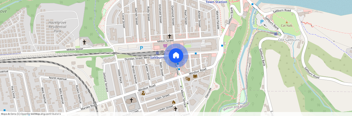 Regency Buildings, Saltburn by the Sea