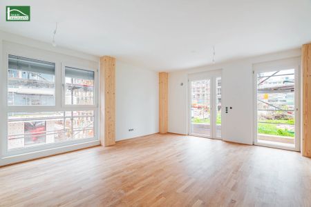 Stilvolle Erstbezug Wohnung im Village im Dritten, große 3 Zimmer Wohnung mit Balkon & Grünblick - Photo 3