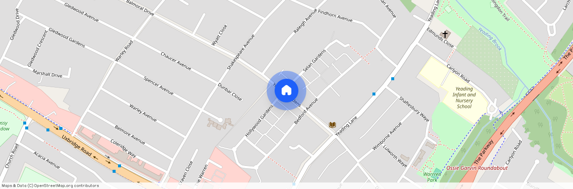 Yeading Gardens, Hayes, Greater London, UB4