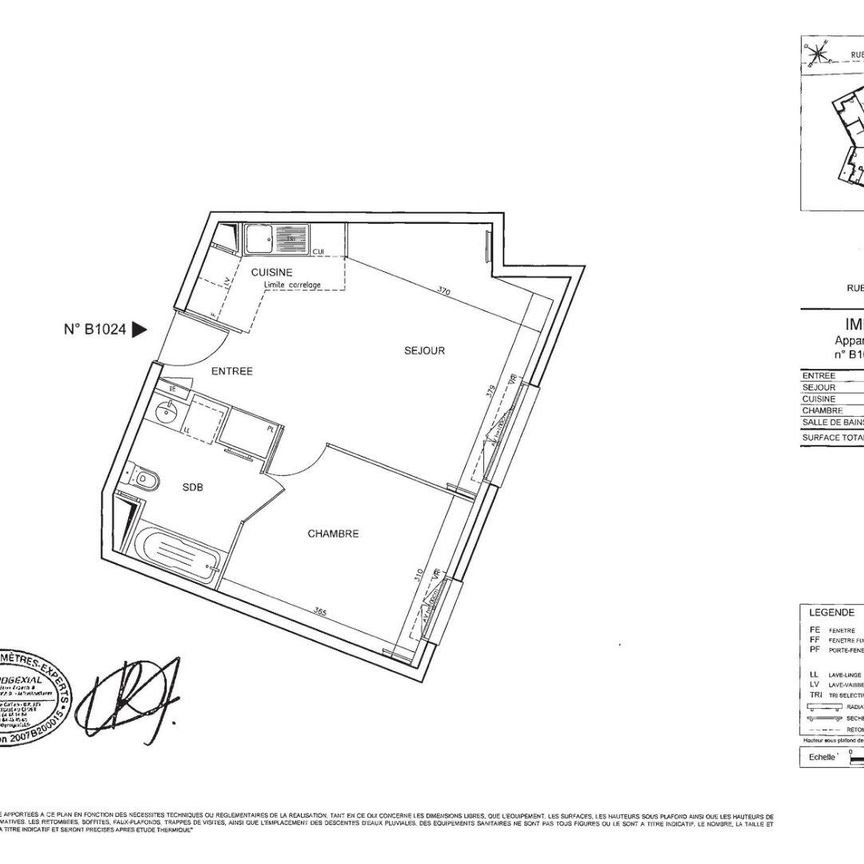 location Appartement T2 DE 39.8m² À MASSY - Photo 1