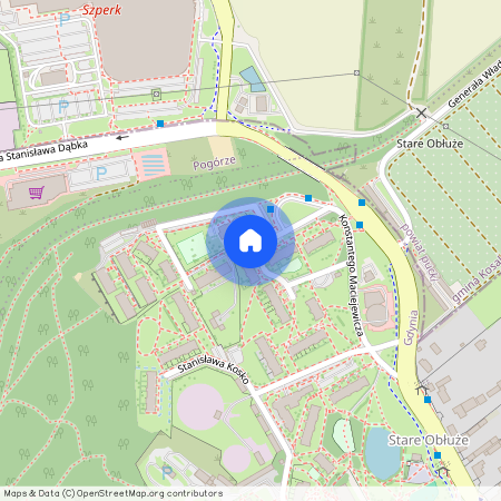 ul. Konstantego Maciejewicza, Obłuże, Gdynia, pomorskie