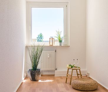 Möblierte 3-Raum-Wohnung mit Balkon - Foto 1