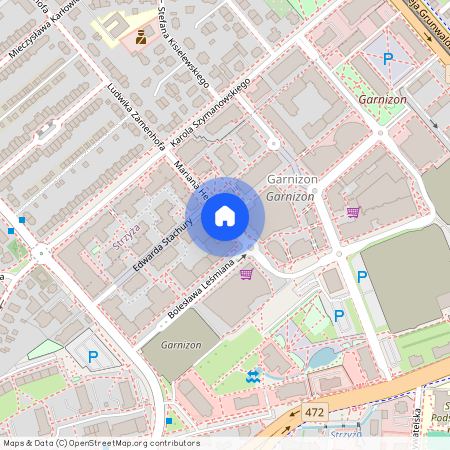 ul. Edwarda Stachury, Wrzeszcz Górny, Gdańsk, pomorskie