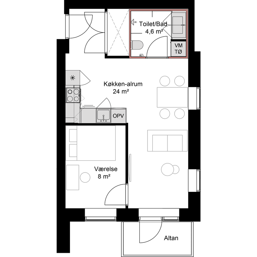 Jarlsberggade 3A, 10 lejl. 6 - Foto 2