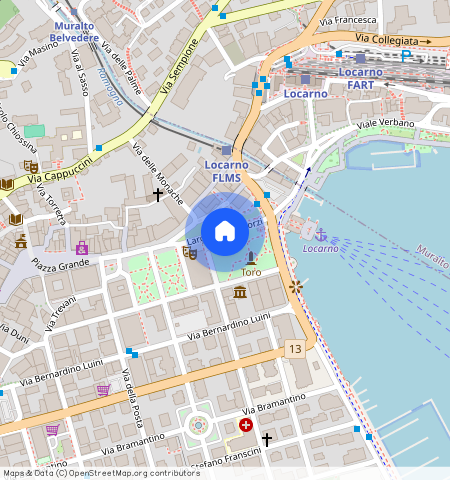 Largo F. Zorzi S. Cat. 1/via, 6600, Locarno